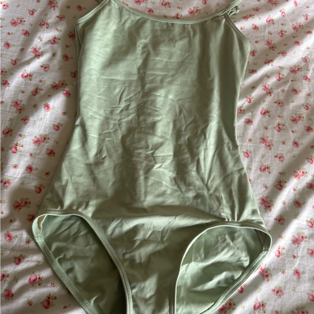light green capezio leotard
